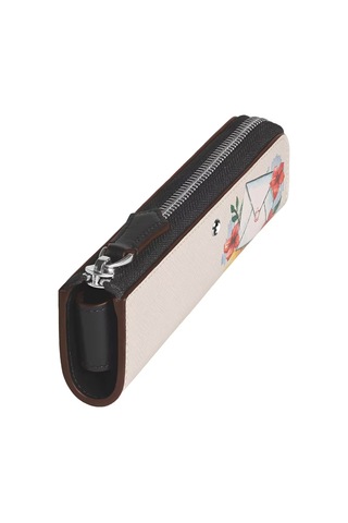 Montblanc Sartorial Deri Fermuarlı1li Kalemlik 223125 Fildişi Rengi