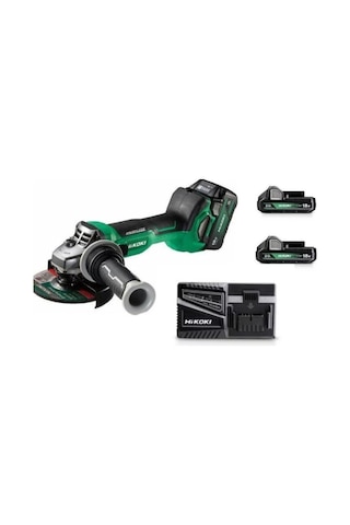Hikoki G1813DA 125 MM / 18 V 2 Amper Çift Akü Akülü Avuç Taşlama