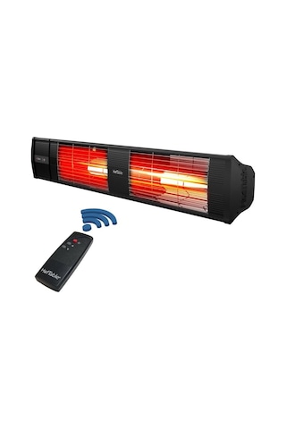 Hottable Supreme Plus 4000 W Su Geçirmez Uzaktan Kumandalı Isı Kademeli Infrared Dış Ortam Isıtıcı