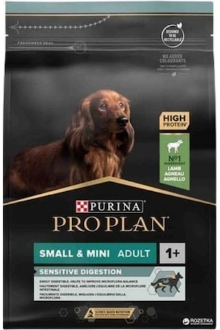 Purina Pro Plan Sensitive Digestion Small & Mini Kuzulu Küçük Irk Köpek Maması 3 KG Purina Pro Plan Sensitive Digestion Small & Mini Kuzulu Küçük Irk Köpek Maması 3 KG