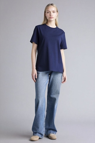 Defacto Regular Fit Basic Lacivert Kadın T-shirt A9428ax/nv251 Lacivert