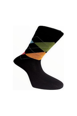 LASTİKSİZ DİKİŞSİZ PAMUK ÇORAP - Karışık Gri