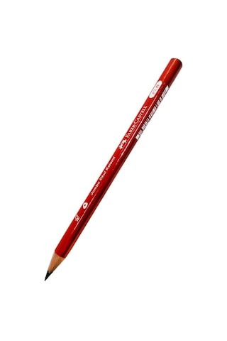 İlk Kalemim Jumbo Üçgen Başlangıç Kalemi Siyah 2.5 B 3 Adet Faber Jumbo Kurşun Kalem Oluklu Gövde Triangular