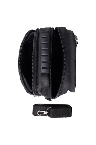 Mergenshoes Svn Sv65 Siyah Polyester Kumaş Erkek El Omuz Çantası Siyah