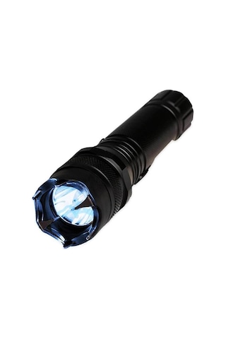 Aslan Sepet Police Type 1101 El Fenerli Çelik Şok Cihazı Siyah