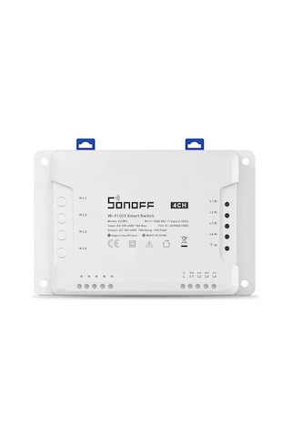 Sonoff 4ch R3 4 Kanallı Wifi Akıllı Ev Rölesi 10a Google Home & Alexa Uyumlu