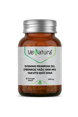 Venatura Primroz Yağı 1000Mg 60 Yumuşak Kapsül