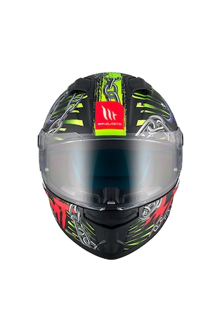 Mt Kask Stinger 2 Akın A3 Mat Kırmızı - Siyah