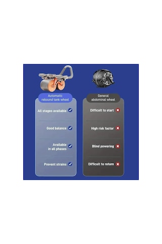 Multiflexpro Ab Wheel Roller Çek Bırak Dirsek Destekli Mekik