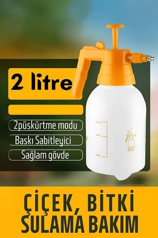 Transformacion Çiçek Bitki Bakımı Basınçlı Püskürtme Pompası 2000ml, 721443 Diğer