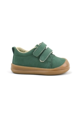 Rakerplus Hakiki Deri Yeşil Cırtlı Anatomik Bebek Spor Ayakkabı S