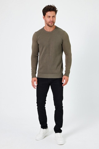 Alexander Gardi Alexandergardı Bisiklet Yaka Regular Fit Kazak E24-eze-03 001
