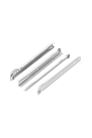 Çankaya Çekmece Rayı 1 Takım Beyaz 35cm Beyaz