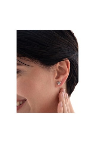 Nochediamond 0,59 Karat Çiçek Küpe-550