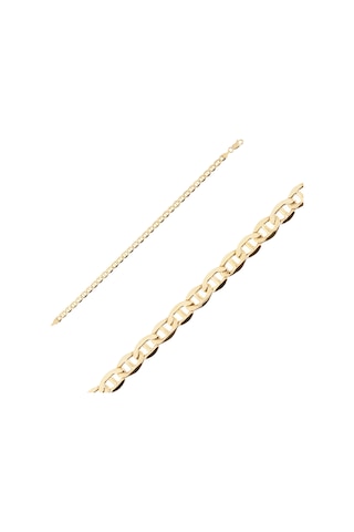 Spor 14 Ayar Altın Bileklik 5mm Altın