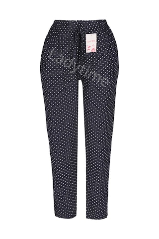 Lüx Battal Beden Cepli Viskon Yazlık Pijama Altı Ze18 Siyah