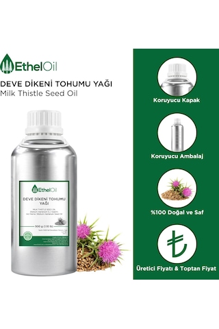 Etheloil Deve Dikeni Tohumu Yağı 500 G