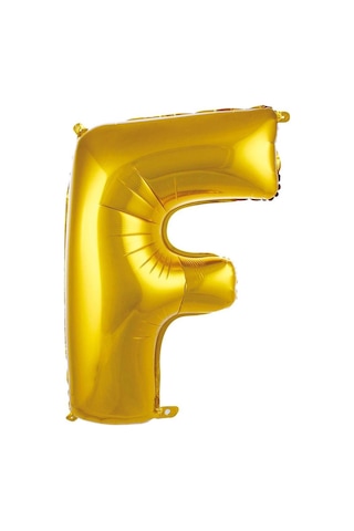 Harf Folyo Balon Gold Renk 40'' 100cm F