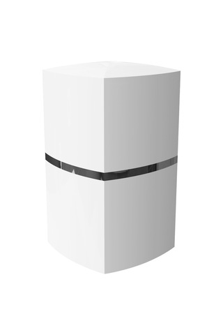 Hangfox Yüz Yağını Almak Ve Gözenekleri Daraltmak İçin Volkanik Çamur Roller Topu - Kare Beyaz