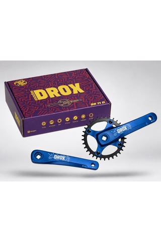 Heugers Drox Sr-11 Wheeltop Sr-11-d 34t 170mm 1x11 Kare Mil Aynakol Mavi