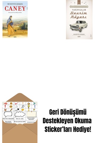Caney + Yarım Kalan Devrim Rüyası + Okuma Sticker'ları
