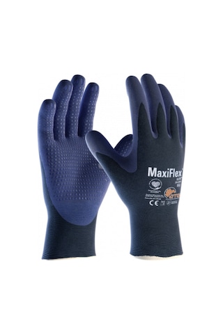 Atg Maxiflex Elite 34-244 Avuç Kaplamalı Örgü Bilekli Eldiven