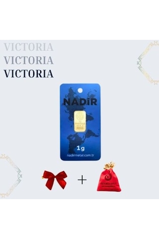 Vıctorıa Gold 1 Adet 1 Gr 24 Ayar 995 Altın Hediyeli