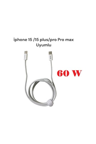 Auris ARS-C858 60 W Usb-c To Usb-c Şarj Kablosu