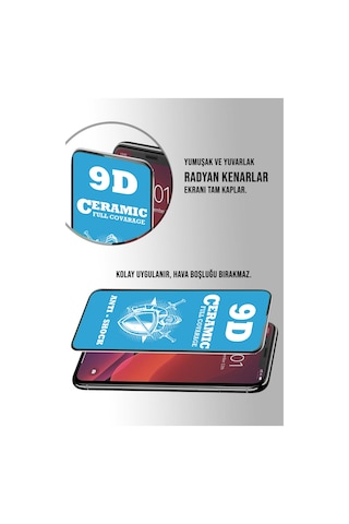 Huawei Nova 5T ile Uyumlu Tam Kaplayan Seramik Nano Esnek Ekran Koruyucu