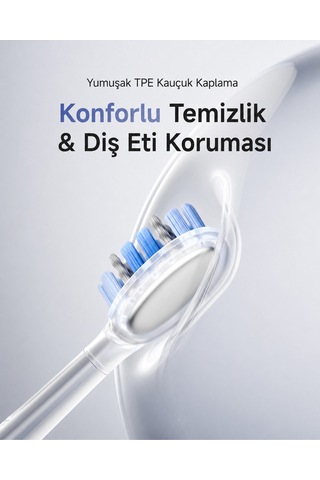Laifen Wave Pro Cilalı Paslanmaz Çelik Elektrikli Diş Fırçası