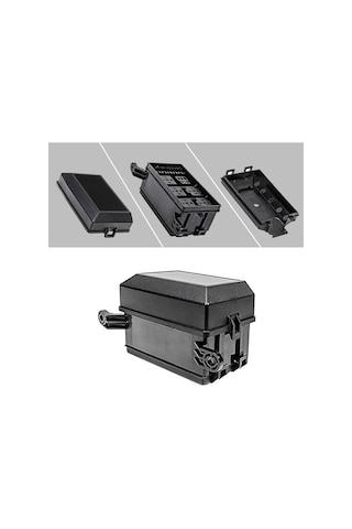 Fastbuy 12 Yuvalı Röle Kutusu Standart Sigorta Tutucu Bloğu, 41 Adet Metalik Pimli Evrensel Otomotiv Ve Denizcilik İçin 1