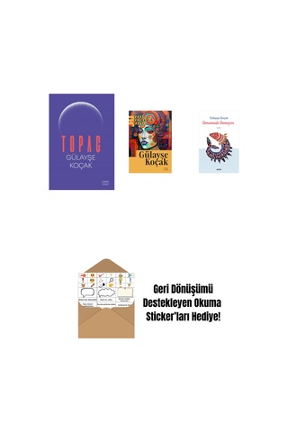 Topaç + Yaratıcı Yazmanın Hazzı + Denemedi Demeyin + Okuma Sticker'ları