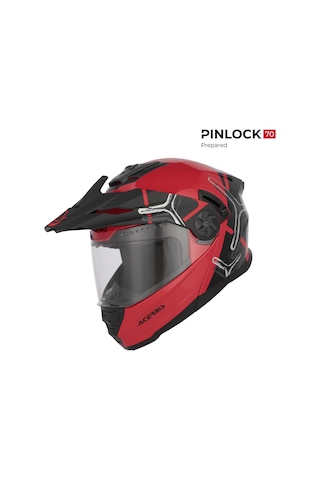 Acerbis Rıder Garphıc 22-06 Kask Siyah Kırmızı