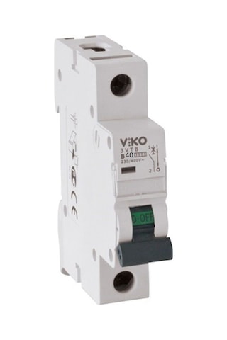 Viko B40 Amper Sigorta W Otomat Şartel . 40A . B 40 A