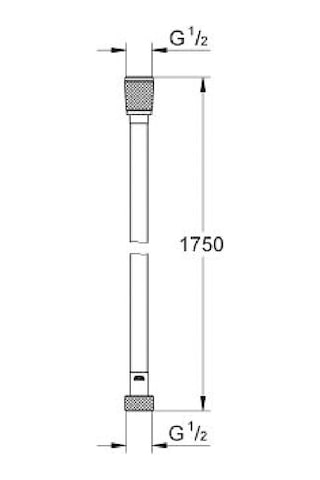 Grohe Relexa Silverfleks Spiral Hortum 175 Cm - 28388gl0