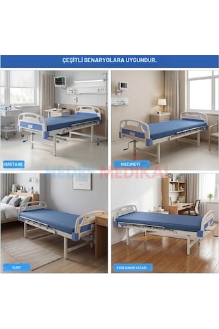 Hasta Yataklarına Uygun 4 Parçalı Sünger