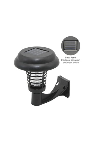 Sones Led Güneş Enerjisi Sivrisinek Kovucu Bug Zapper Killer Uv Lamba Böcek Haşere Açık Bahçe Çim Peyzaj Işık