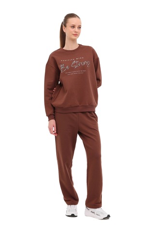 Kinetix Wl 16beata 5pr Kahverengi Kadın Sweatshirt 000000000102035325 Kahverengi