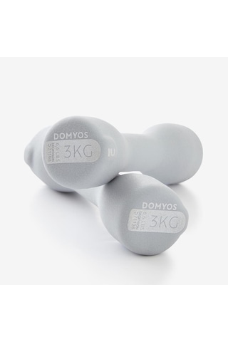Domyos Fitness Dambılı - 2 3 Kg - Gri - Easy