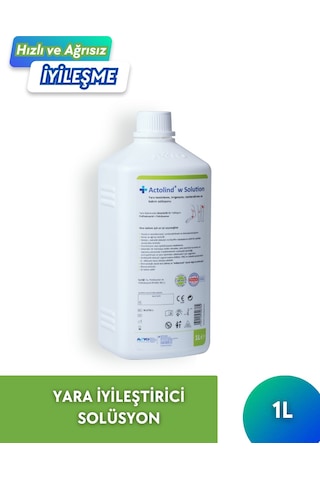Actolind W Solutıon Yara İyileştirme Solüsyonu 1 L