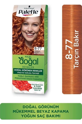Palette Kalıcı Doğal Renkler 8 - 77 Tarçın Bakır X 2 Adet