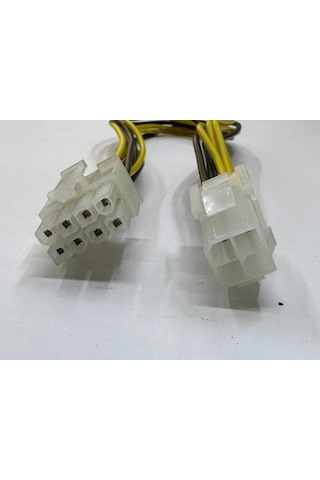 4 Pin 8 Pin Çevirici 4 Pin 8 Pin Anakart Power Çevirici 4 Pin Power 8 Pin Power Çevirici 30 Cm