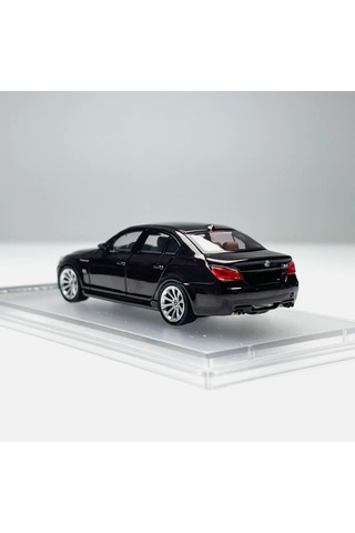 King Model Bmw M5 E60 Brown Kahverengi 1/64 Pleksi