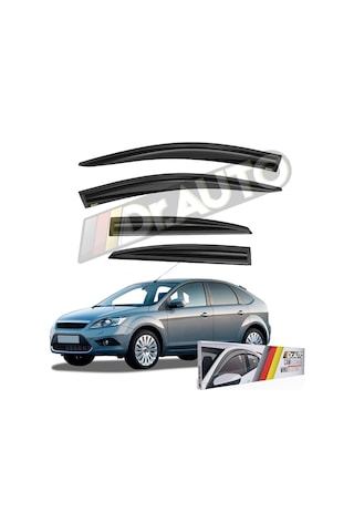 Ford Focus 2 2005-2011 Hb Sd Arası Cam Rüzgarlığı 4lü
