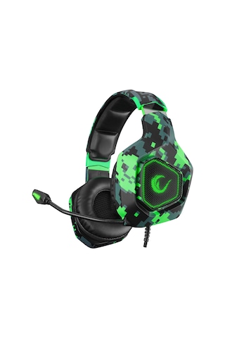 Rampage RM-K8 Crafting 7.1 Surround Rainbow Ledli Kulak Üstü Oyuncu Kulaklığı