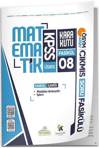 2026 Kpss Matematik Kara Kutu Akademik 8.fasikül Ösym Çıkmış Soru İşlem Ve Modüler Aritmetik Set