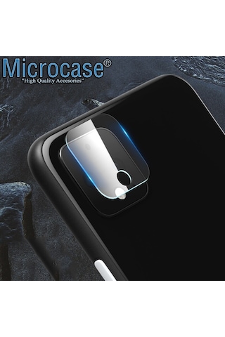 Microcase Google Pixel 4 Kamera Camı Lens Koruyucu Film