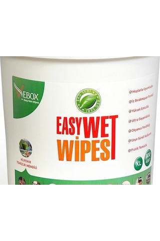 Vebox Easy Wet Wipes Islak Kova Mendil 300 Adet