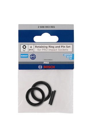 Pro Impact Lokma Anahtar Ucu İçin 4 X Tutucu Halka Ve Kalem Seti 2 X 73 Mm,