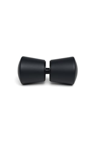 Ayrıntıshop Duşakabin Cam Kapı Kırılmaz Metal Krom Kaplamalı Kulplar 1. Kalite Siyah